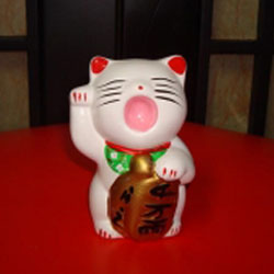 Maneki-Neko de Cer�mica