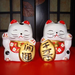Maneki-Neko de Cer�mica